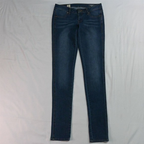 Volcom 1‎ Volstone Legging Skinny Dark Wash Stretch Denim Jeans - Picture 1 of 3